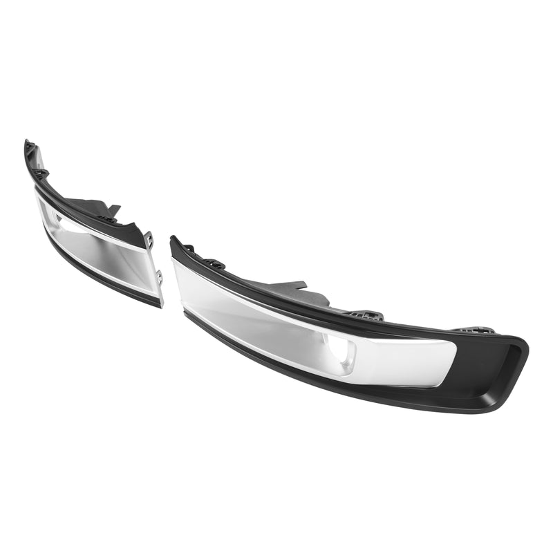 Fog Light Bezel Trim Cover for Ford Flex 2013-2019 Driver Passenger Side Pair