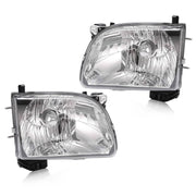 DURAFORCE Headlights Headlamps W/Bulb Driver Passenger for Toyota Tacoma 2001-2004