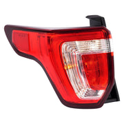 DURAFORCE LED Tail Light Brake Lamp Driver Left Side for Ford Explorer 2016-2019
