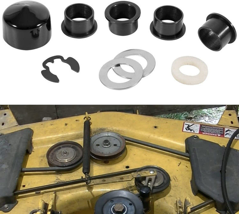 AM124509 Double Idler Arm Bushing Seal Cap & Hardware Rebuild Kit for John Deere