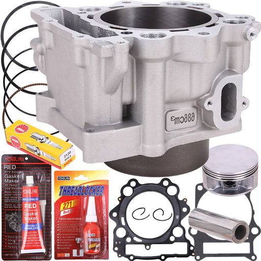 DURAFORCE Cylinder Piston Gasket Rebuild Kit for Yamaha Rhino 660 2004-2007 Top End