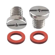 DURAFORCE 90340-08002-00 Lower Unit Drain Screw Gasket Kit for Yamaha Outboards 2 Pieces