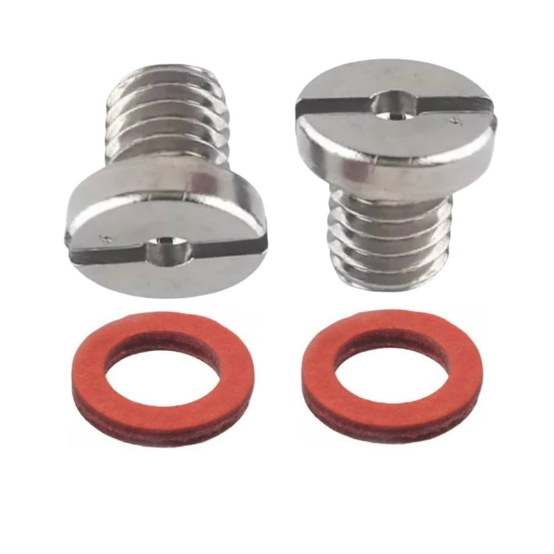 DURAFORCE 90340-08002-00 Lower Unit Drain Screw Gasket Kit for Yamaha Outboards 2 Pieces
