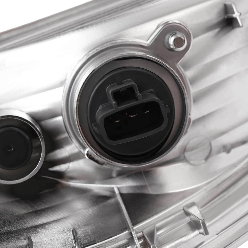 DURAFORCE Front Corner Lights Clear With Bulbs for Toyota Land Cruiser 1998-2004 Pair
