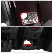 DURAFORCE Tail Lights Rear Brake Lamps for Ford Mustang 1999-2004 Red Smoked Left Right