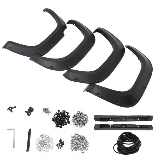 DURAFORCE Wheel Fender Flares for Toyota Tacoma 2016 2017 2018 2019 2020-2023 4Pcs Set
