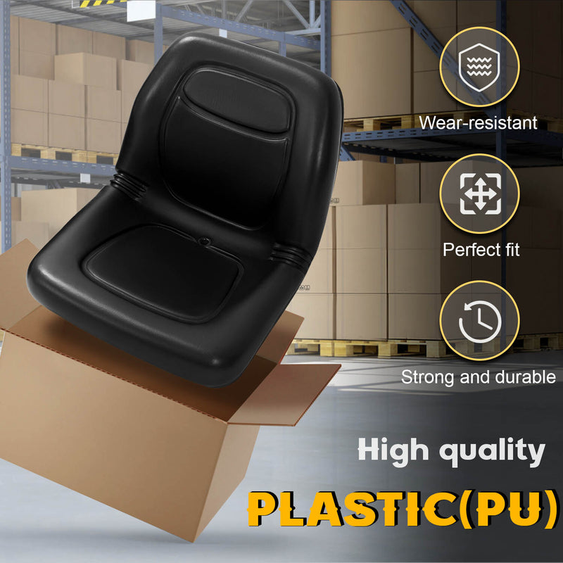 Black Seat for John Deere Gator 4X2 HPX 4X4 HPX Trail HPX Series 1PC
