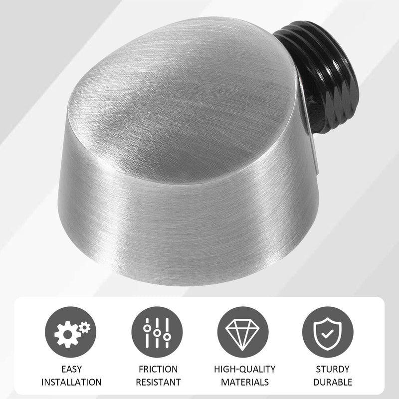 A725BN Round Drop Ell Handheld Shower Wall Connector for Moen Brushed Nickel