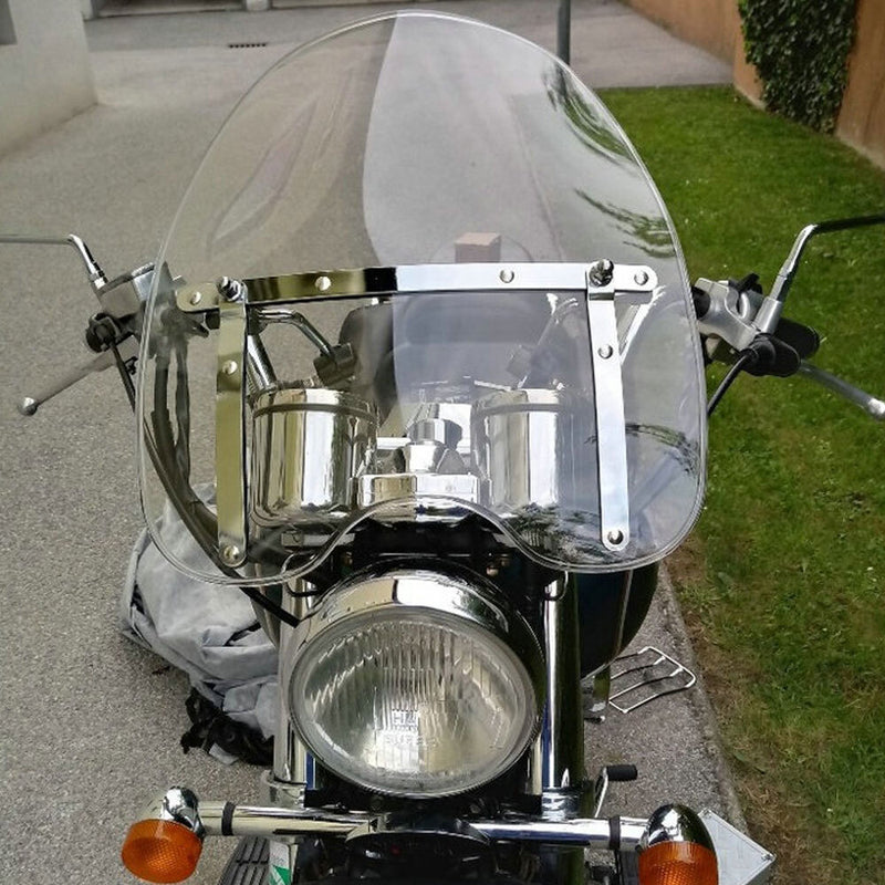 Front Windscreen Windshield & Bracket Fits for Harley Sportster XL 883 1200