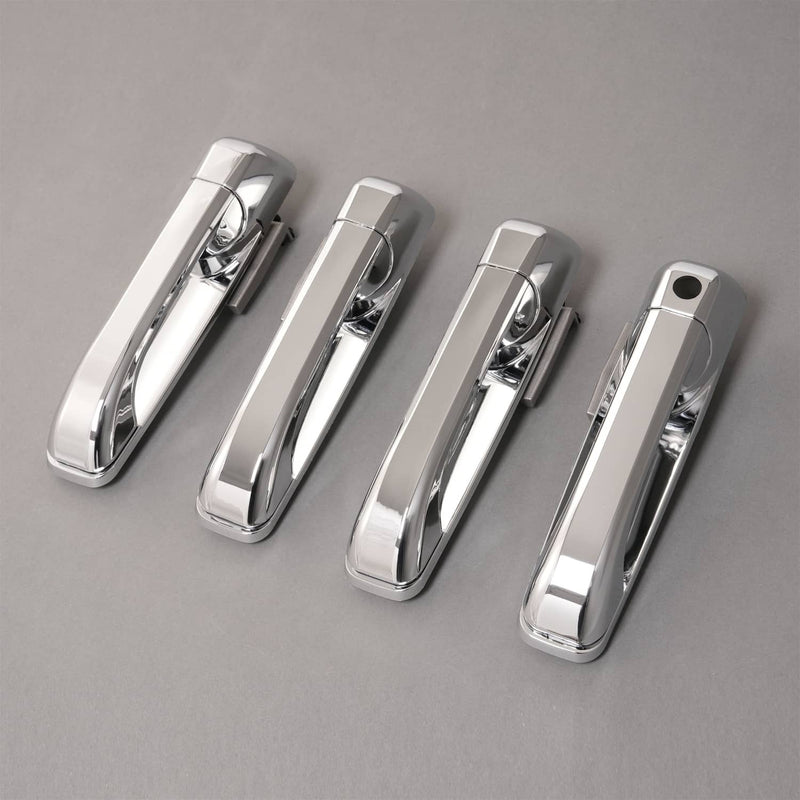 DURAFORCE Chrome Door Handle for Dodge Ram 1500 2009-24 2500 11-24 Front Rear