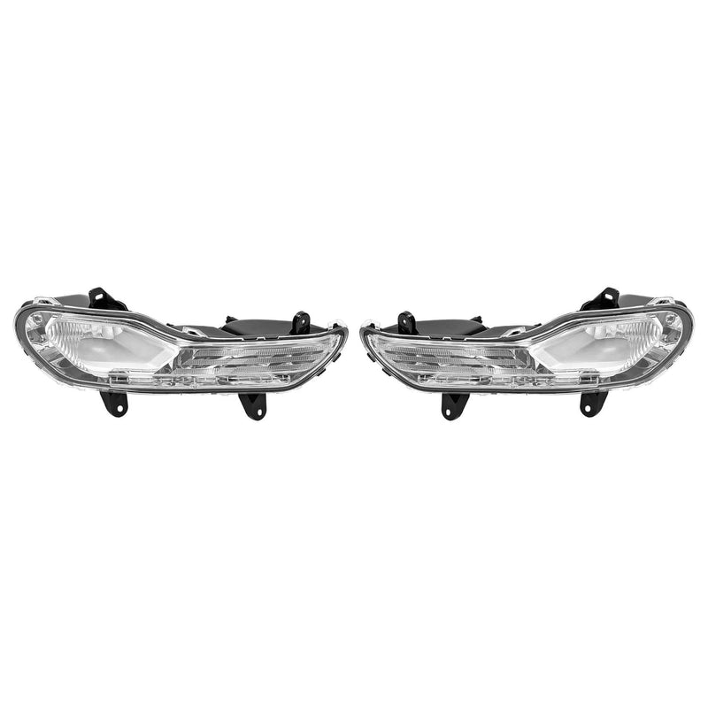 DURAFORCE Pair Front Fog Light Bumper Lamps Left Right for Ford Escape Kuga 2013-2016