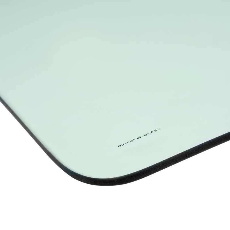 DURAFORCE Glass Windshield Vent Door Back Green Windows for Ford Mustang Fastback 1967-68