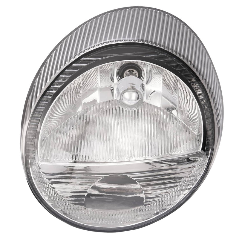 DURAFORCE Left Driver Side Headlight Assembly Clear for Ford Thunderbird 2002-2005 W/Bulb