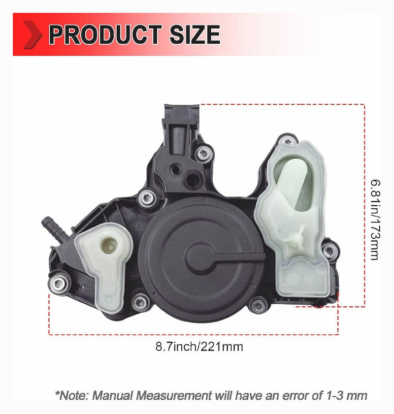 06K103495AH PCV Valve Oil Separator for Golf GTi Jetta 1.8T 2.0T 2014-2020