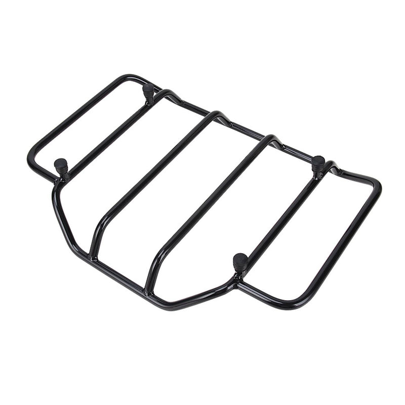 Black Luggage Top Rack for Harley Touring Road Glide Road King 1984-20