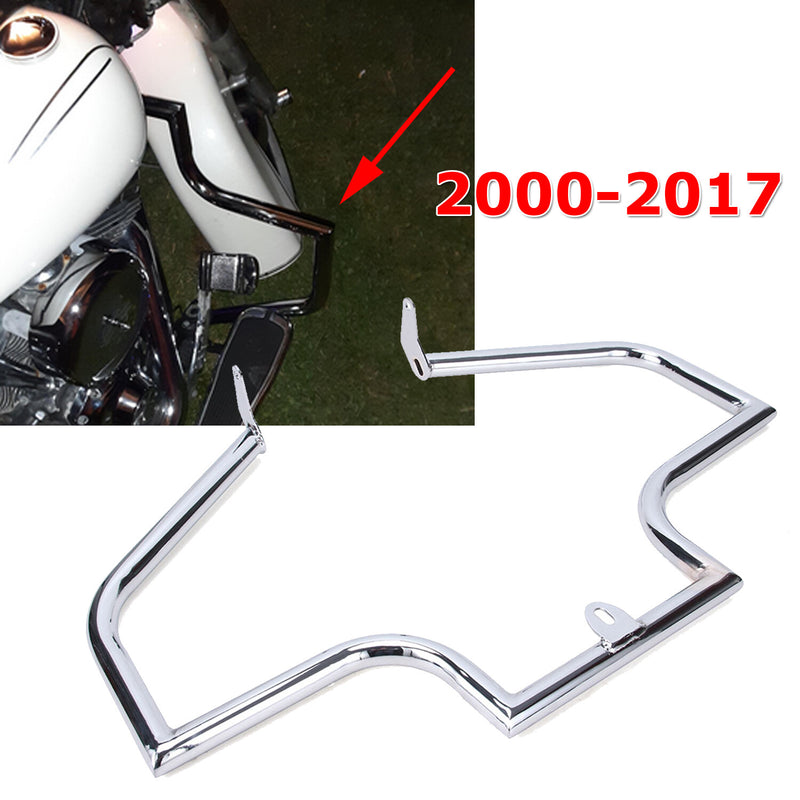 Highway Engine Guard Crash Bar for 2000-2017 Harley Fatboy Heritage Softail FLST