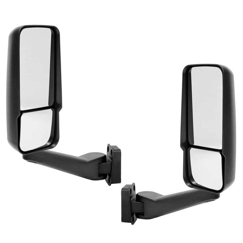 DURAFORCE Manual Door Mirror Set for Chevy/GMC Kodiak Topkick Truck 2003-2009 Heated