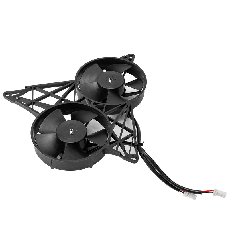 Black Radiator Fan with Bracket for Harley V-Rod VRSC VRSCB VRSCD VRSCDX