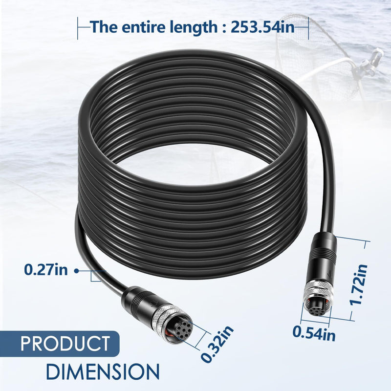 720073-3 20 Feet Ethernet Cable AS EC 20E for Humminbird Helix APEX SOLIX