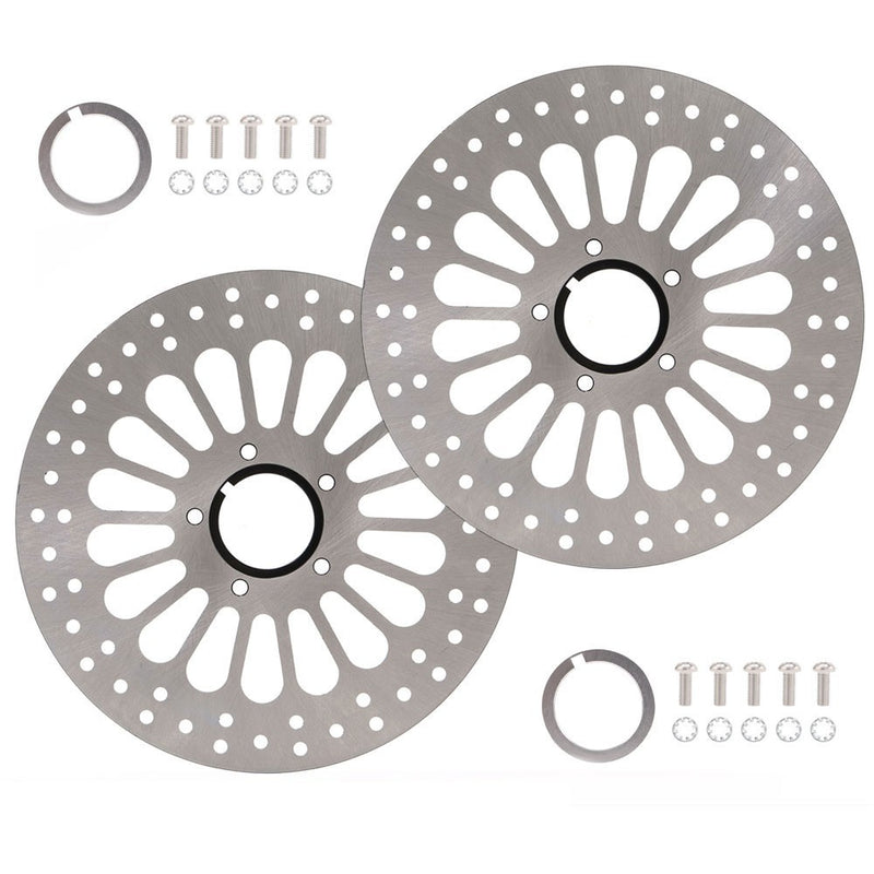 11.5" Front & Rear Brake Rotor Stainless for Harley Touring Sportster Softail