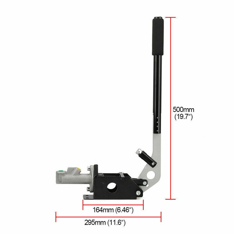 Universal Black Hydraulic Handbrake Drift Hydro E-Brake Racing Long Lever