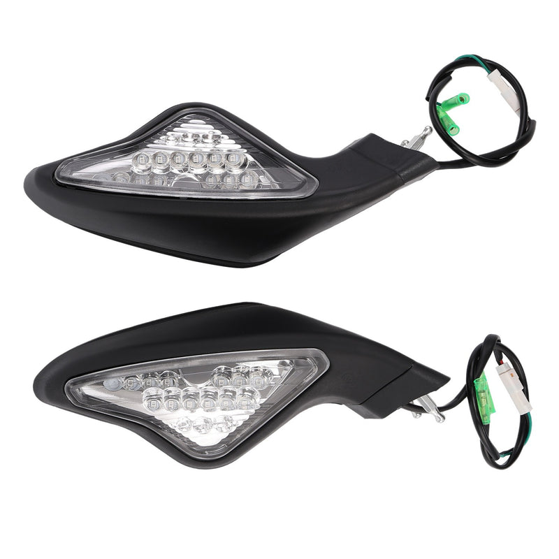 Rear View Mirrors with Turn Signals for Ducati 848 EVO 08-13 1098 1098S 07-09