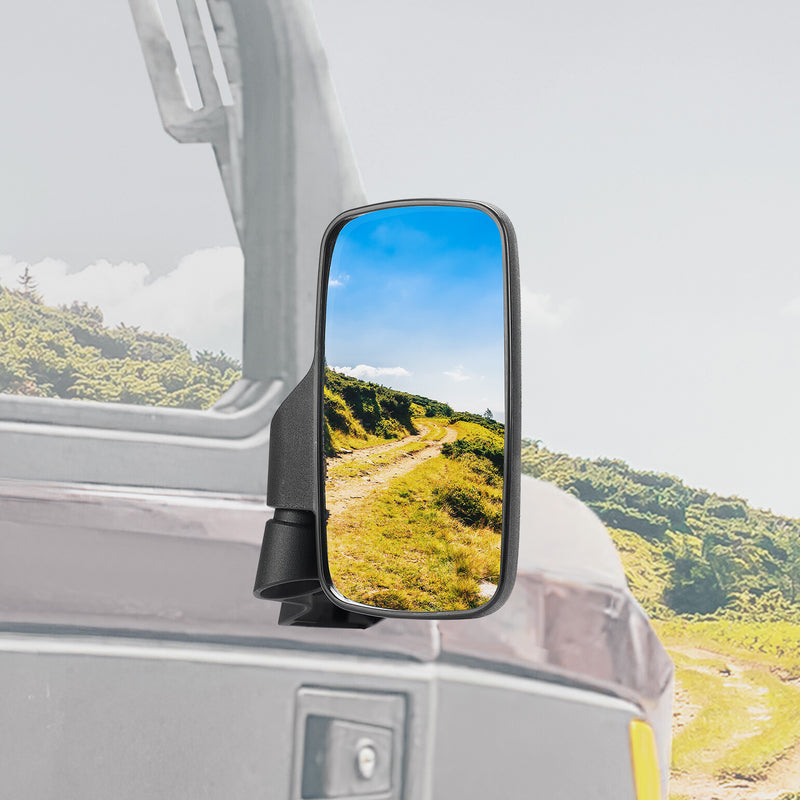 For Polaris Ranger 1000 Crew XP SP 570 UTV Side View Mirrors Door Mounted Pair