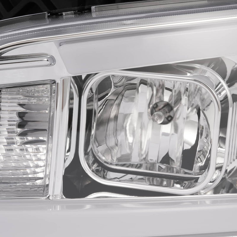 DURAFORCE LED DRL Projector Headlights for Dodge Charger 2006-2010 Left Right