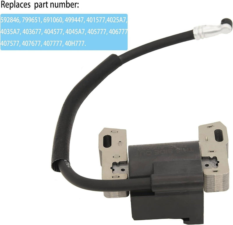 446777 Ignition Coil Set for Briggs & Stratton 446877 543477 592846 691060 2 Pie