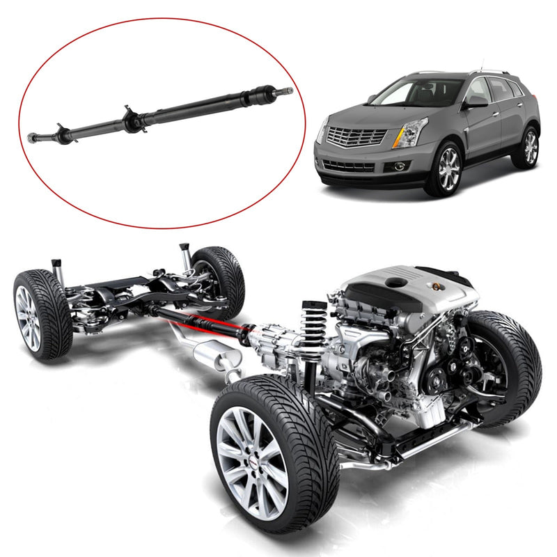 Rear Driveshaft Prop Shaft Assembly for Cadillac SRX AWD 2010-2016