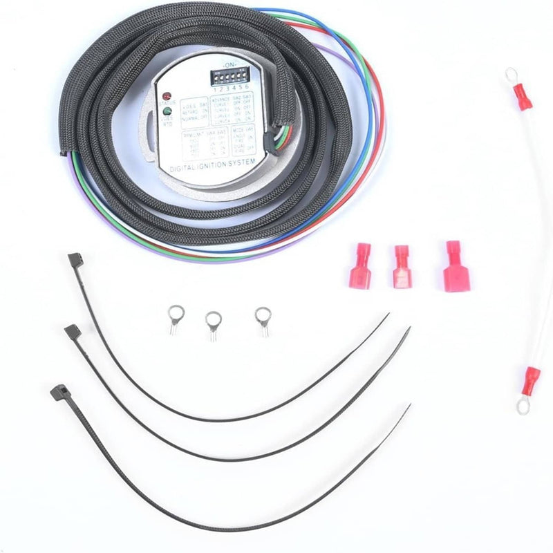 53-644 Programmable Single Fire Electronic Ignition Module for Harley Dyna