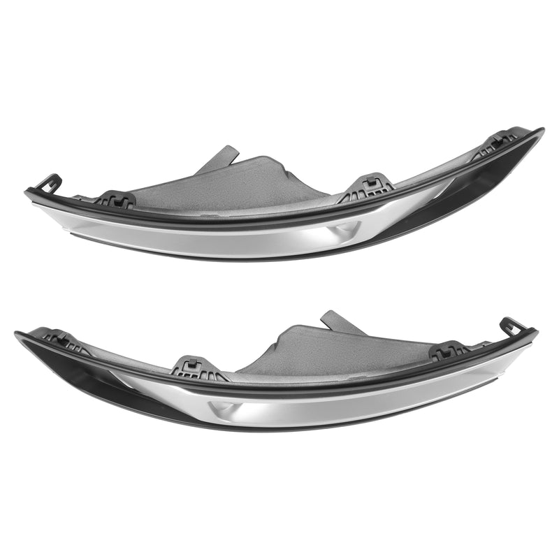 Fog Light Bezel Trim Cover for Ford Flex 2013-2019 Driver Passenger Side Pair