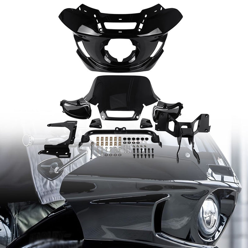 Headlight Fairing Windshield Bracket for Harley Softail Street-Bob FXBB 2018+