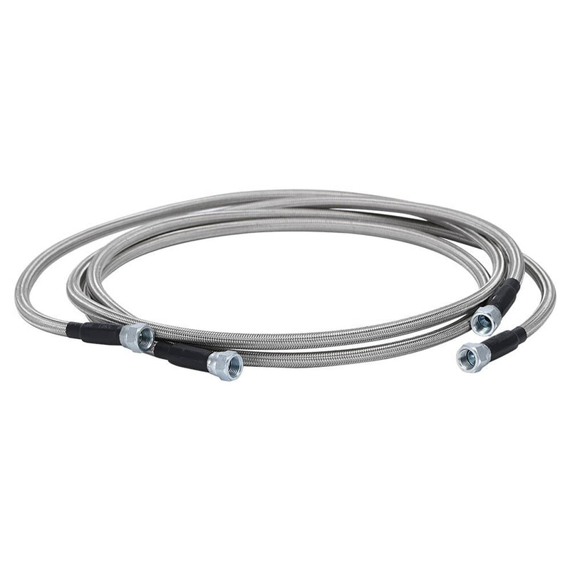 6AN SS Braided Transmission Cooler Lines Kit for GM 4L60E 4L80E Hose