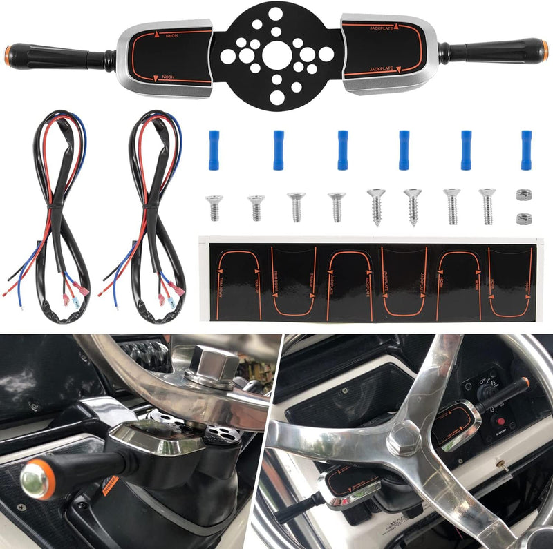 PT2000P-1P Pro Trim Jack Plate Control Switch for SeaStar Steering Helm Mount