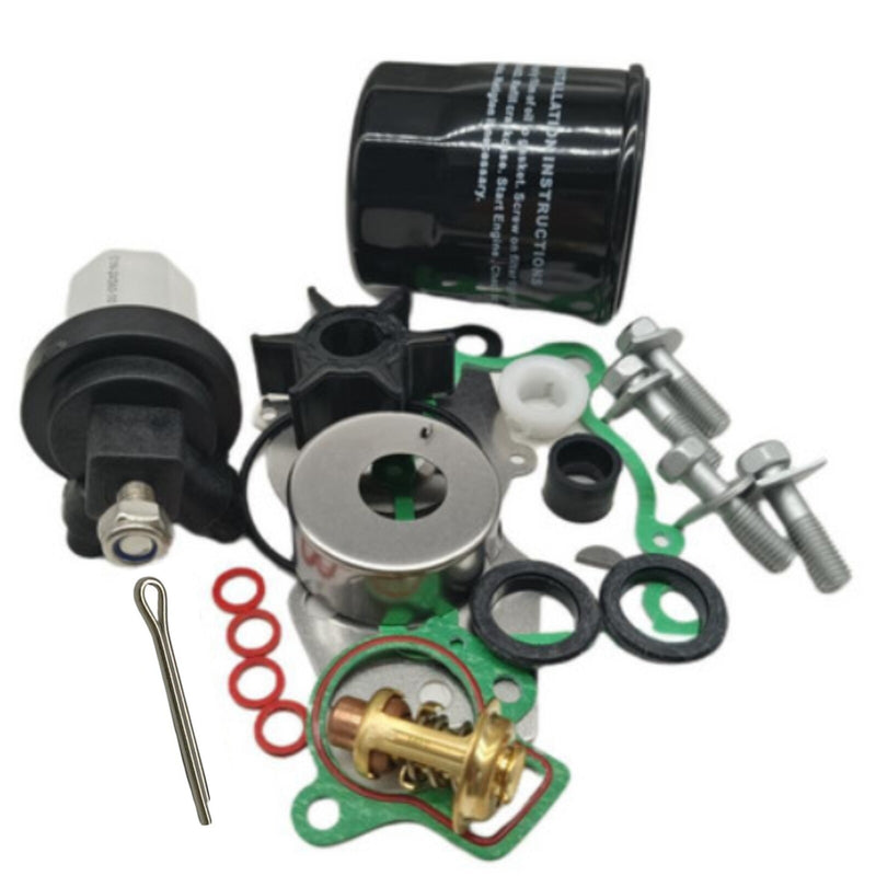 Maintenance Service Kit for Yamaha 4-Str F30A FT25F F40B Outboard w/Filter