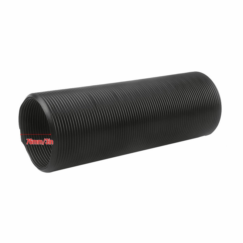 3 Inch Adjustable Flexible Car SUV Turbo Cold Air Intake System Hose Pipe