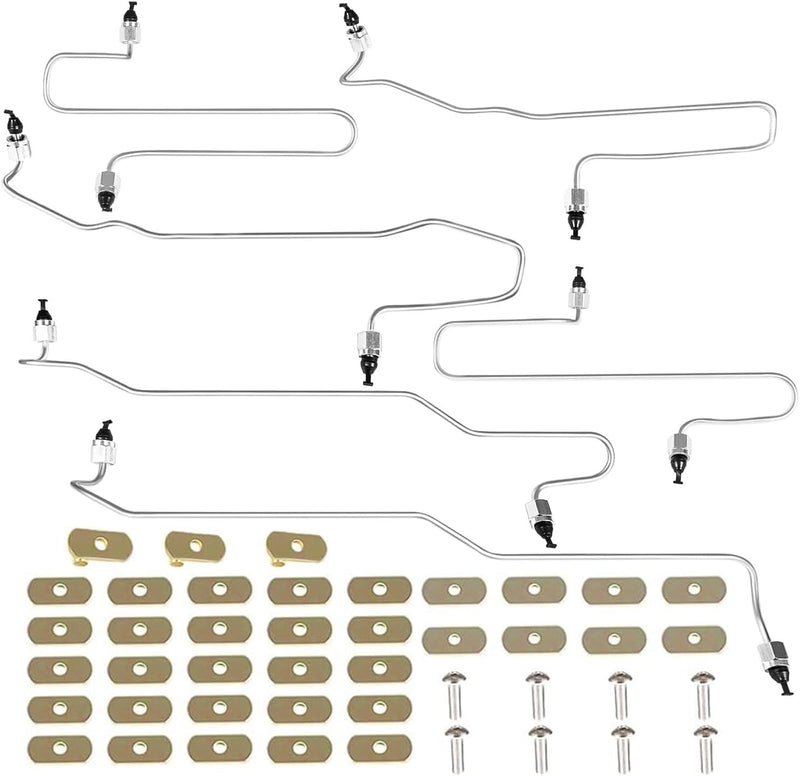 Fuel Injection Lines Kit for CAT Caterpillar 3406 3406B 3406C 980G 980F D8R 826C