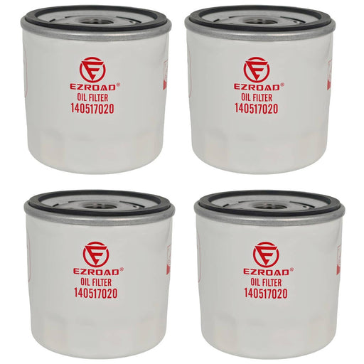 DURAFORCE 140517020 Engine Oil Filter for Kioti Tractor CS2510 CS2510S CS2410 4 Pieces
