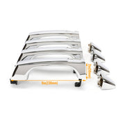 DURAFORCE Chrome Outside Door Handle for Hummer H3 H3T 2006-2010 07 Front Rear Left Right