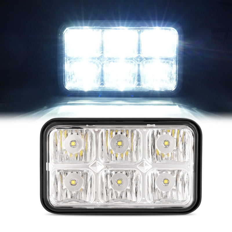 Golf Cart LED Headlight Assembly for EZGO Workhorse Marathon 80-94 ST350