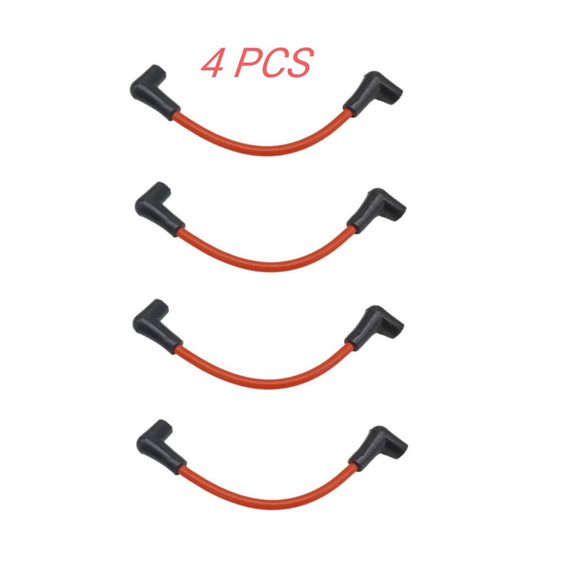 DURAFORCE 582365 Spark Plug Wire 9" Ign Coil for Johnson Evinrude 90-112-115-140 Xflow 4Pc