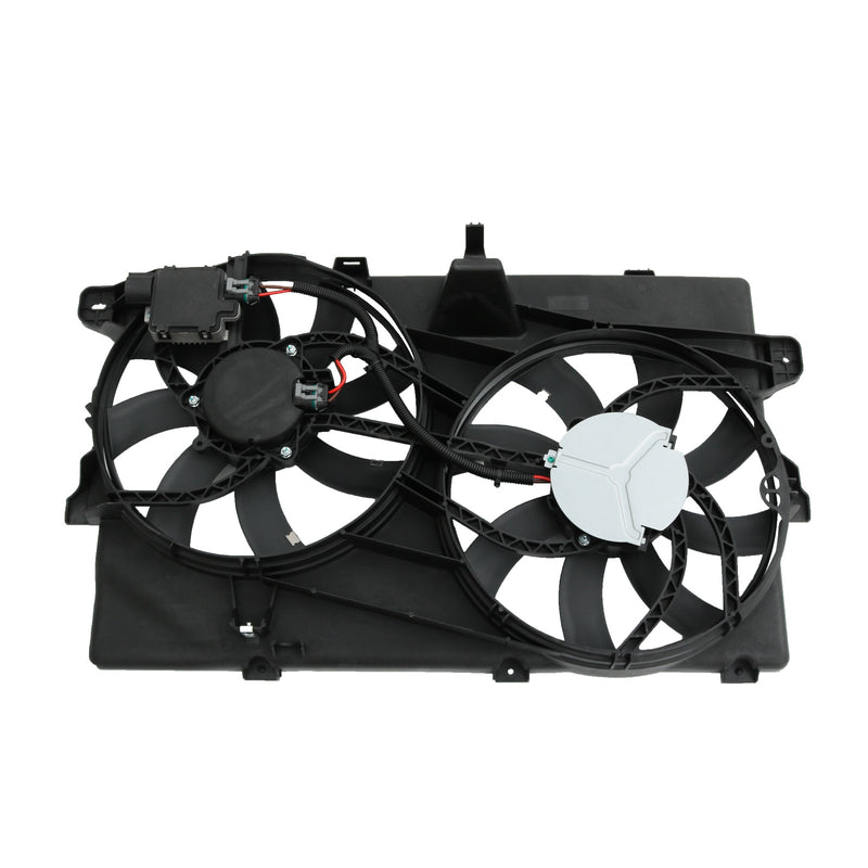 FO3115177 Dual Radiator Condenser Cooling Fan Assembly for Ford Edge Lincoln MKX