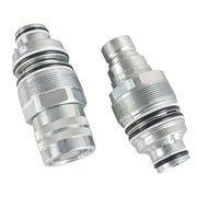 DURAFORCE Bobcat T140 T180 T190 T200 Male & Female Flat Face Coupler Kit 6679837 6680018