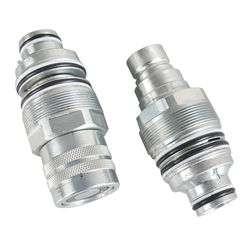 DURAFORCE Bobcat T140 T180 T190 T200 Male & Female Flat Face Coupler Kit 6679837 6680018