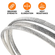DURAFORCE 754-04033 954-04033A 75404033 Mower Deck Belt for Cub Cadet LT1045 LT1046 46