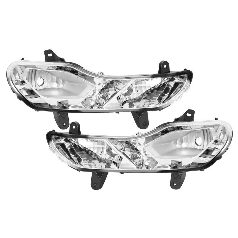 DURAFORCE Pair Front Fog Light Bumper Lamps Left Right for Ford Escape Kuga 2013-2016