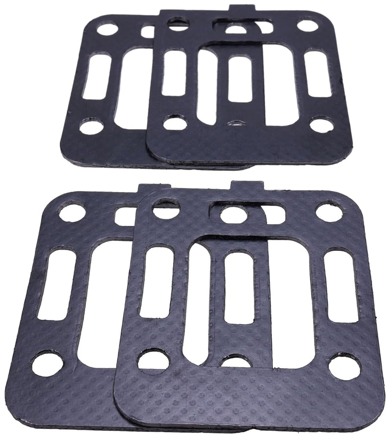 Exhaust Riser Gasket for Mercruiser for Quicksilver 3.0 Alpha One 140 4 Pcs