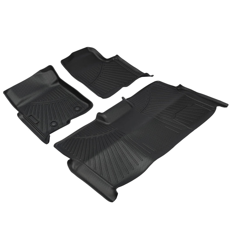 DURAFORCE Floor Mat for Ford F-150 SuperCrew Crew Cab 2010-2014 Bucket Seat