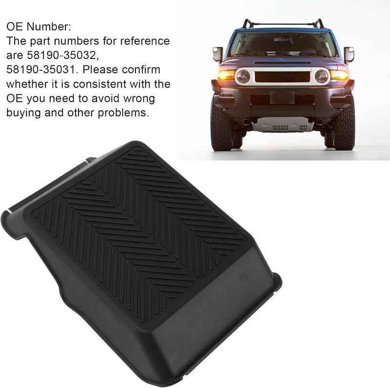 Driver Side Floor Cover Footrest for 2007-2014 Toyota FJ Cruiser 58190-35030